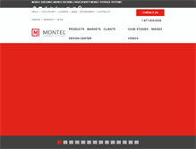 Tablet Screenshot of montel.com