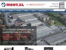 Tablet Screenshot of montel.it